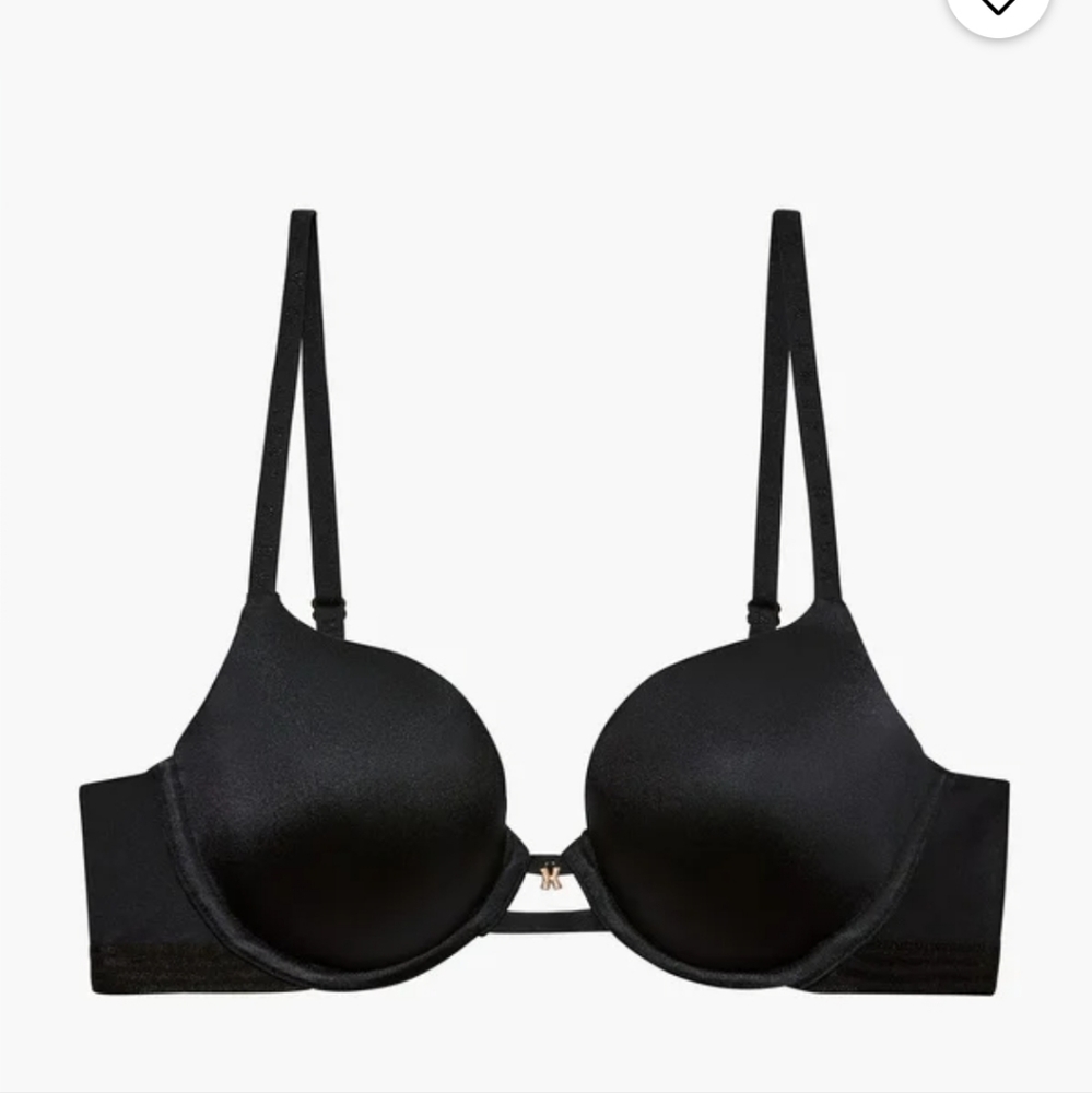 Black T-shirt Bra Savage X Fenty